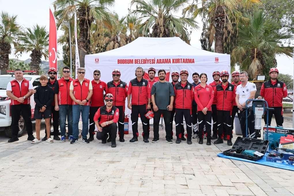 BODRUM BELEDİYESİNDEN AFET FARKINDALIK ETKİNLİKLERİ