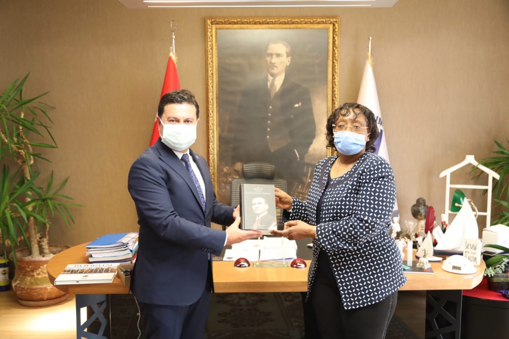 TANZANYA BÜYÜKELÇİSİ BAŞKAN ARAS’I ZİYARET ETTİ