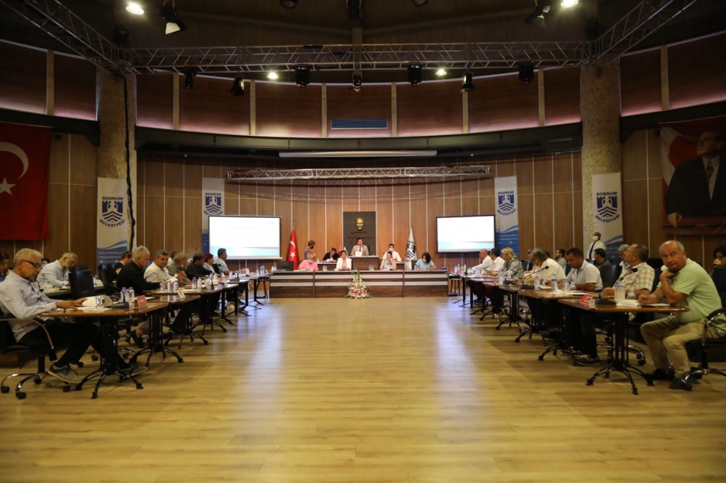 BODRUM BELEDİYE MECLİSİ AĞUSTOS AYI OLAĞAN TOPLANTISI GERÇEKLEŞTİ