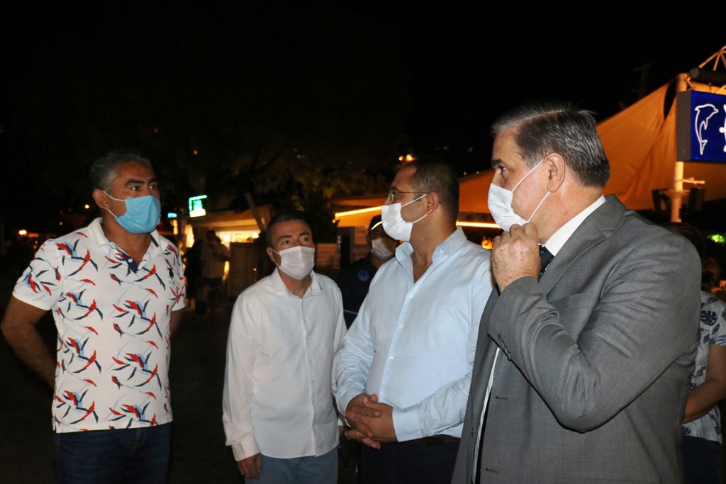 GÖLTÜRKBÜKÜ VE YALIKAVAK’TA COVİD-19 DENETİMİ