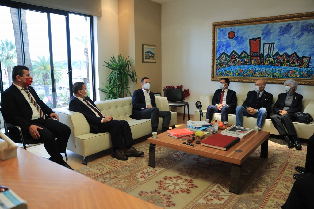 CHP GENEL BAŞKAN YARDIMCISI AKIN`DAN BAŞKAN ARAS`A ZİYARET