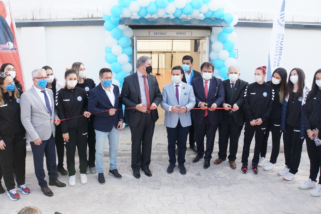 BODRUM BELEDİYESİ TÜRKAN SAYLAN SPOR KOMPLEKSİ AÇILDI