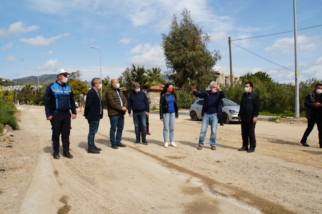 BAŞKAN ARAS MAHALLE ZİYARETLERİNE DEVAM EDİYOR