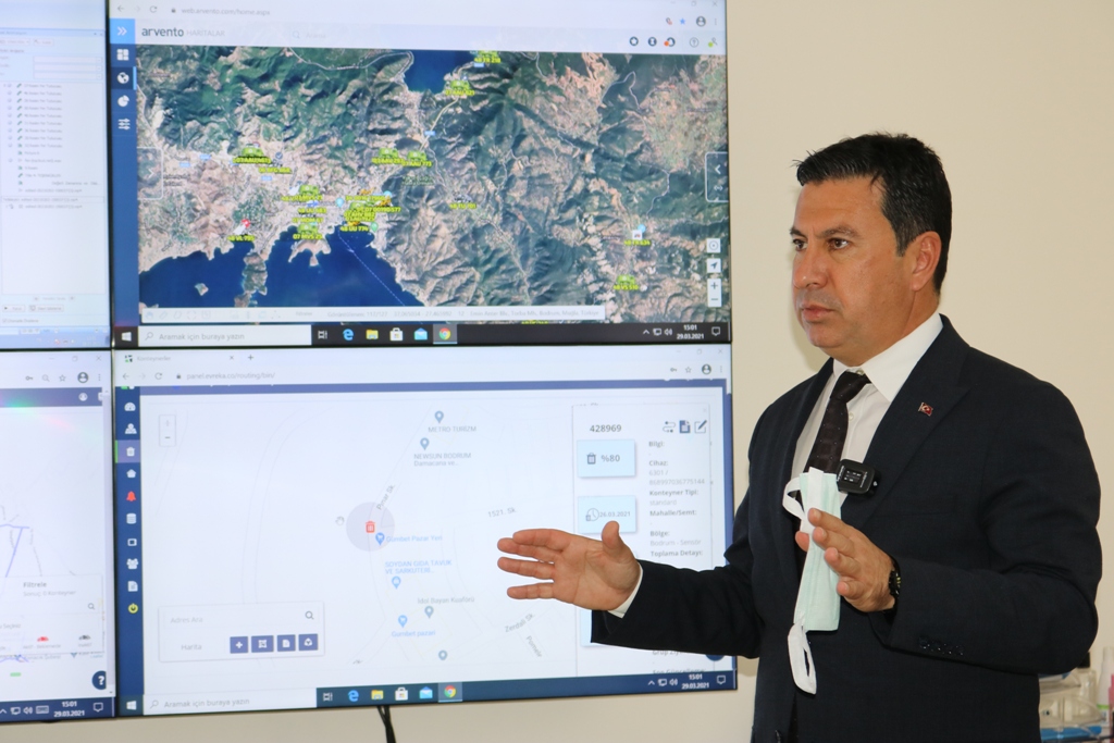 BODRUM BELEDİYESİ'NDEN AKILLI ATIK TOPLAMA SİSTEMİ