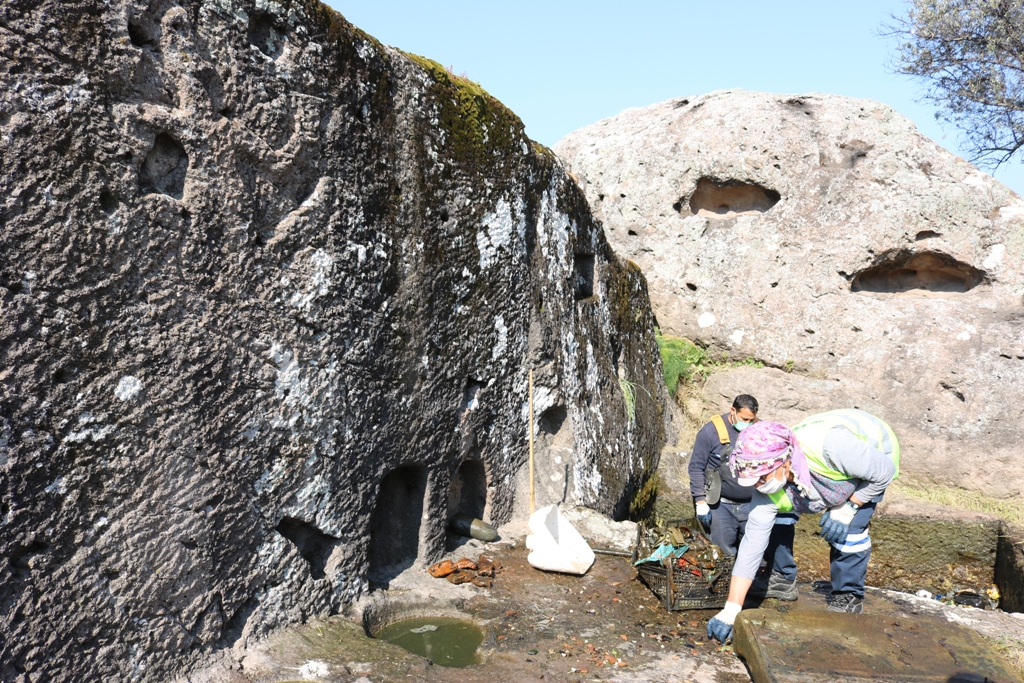 ROMA DÖNEMİNE AİT KAYA MEZARLARI BODRUM TURİZMİNE KAZANDIRILACAK