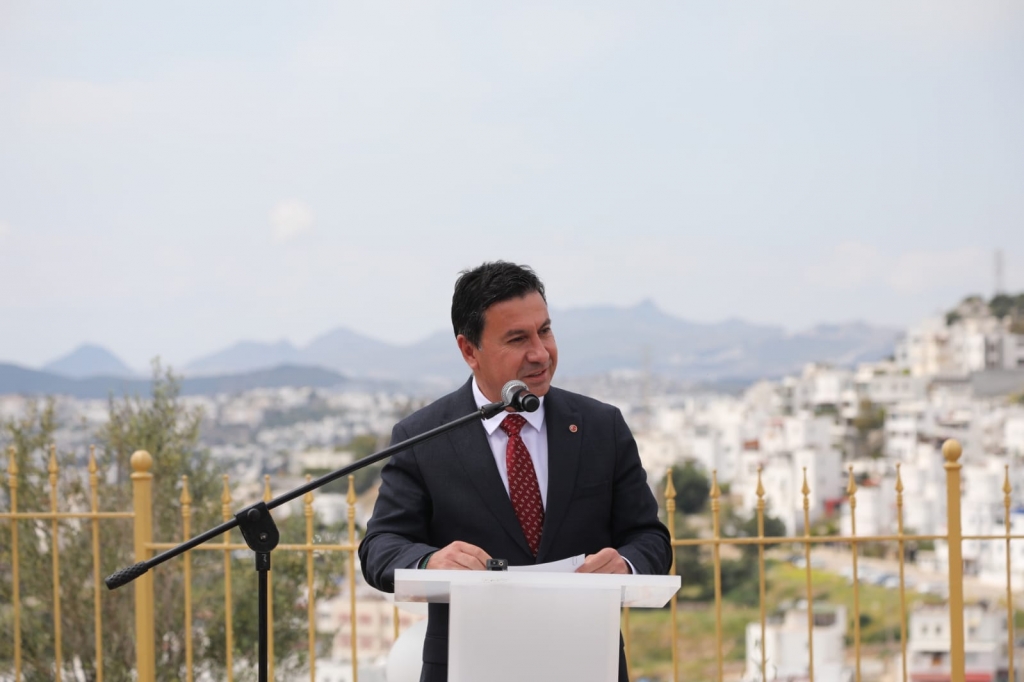 HALİKARNAS BALIKÇISI SEYİR TERASI AÇILDI