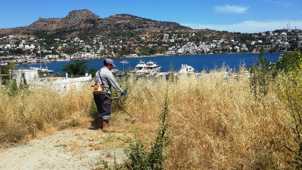 BODRUM BELEDİYESİ SEZON HAZIRLIKLARINA HIZ VERDİ