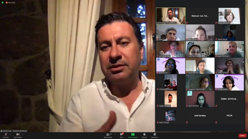 BAŞKAN ARAS GENÇLERLE BULUŞTU