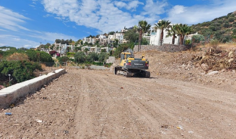 BODRUM GENELİNDE ÇALIŞMALAR ARALIKSIZ SÜRÜYOR