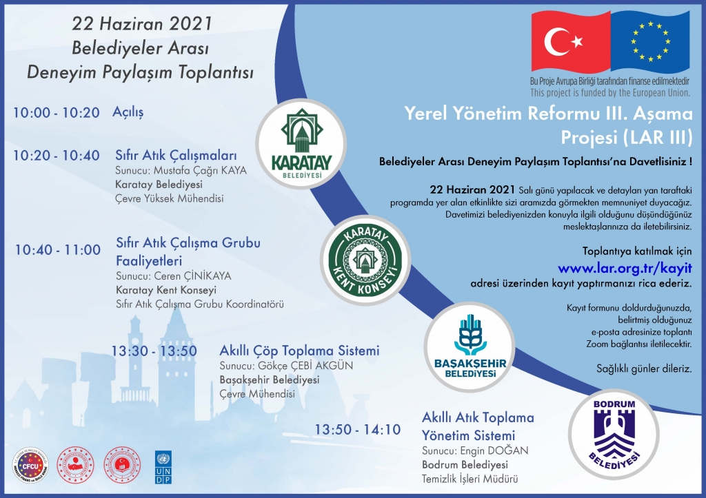 ‘’Akıllı Atık Yönetim Sistemi’’, Yerel Yönetim Reformu III. Aşama Projesi’nde Tanıtıldı