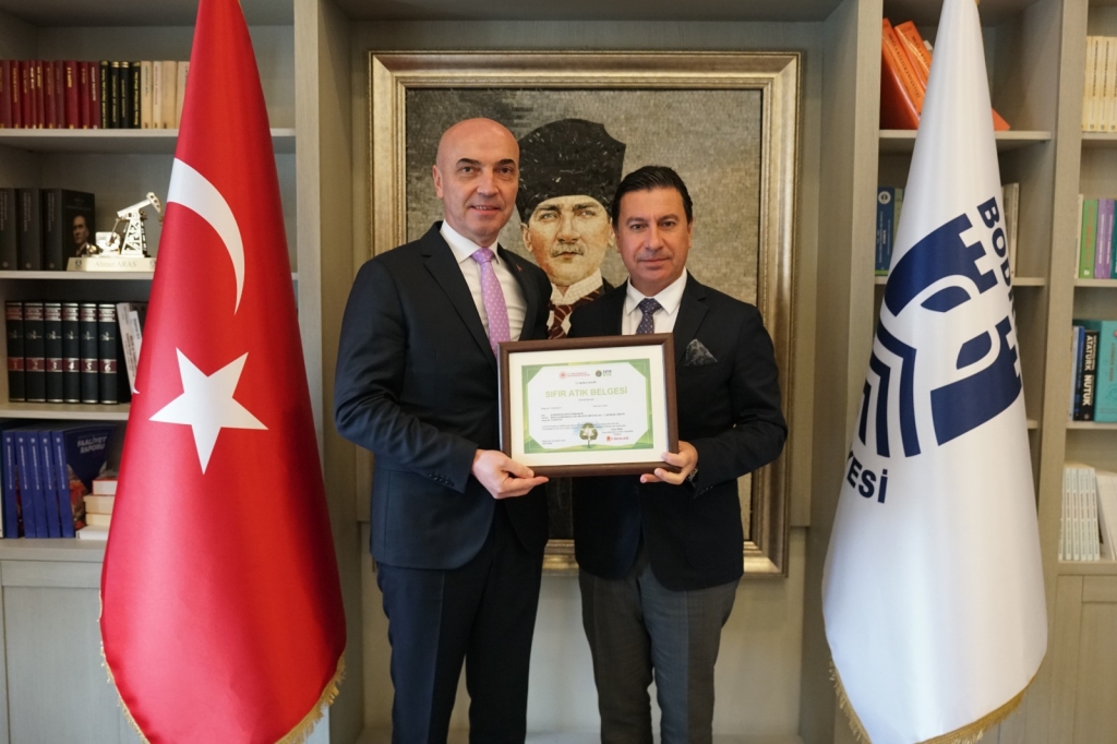 MUĞLA’DA, İLÇE BAZINDA İLK ‘SIFIR ATIK BELGESİ’ BODRUM BELEDİYESİ'NE