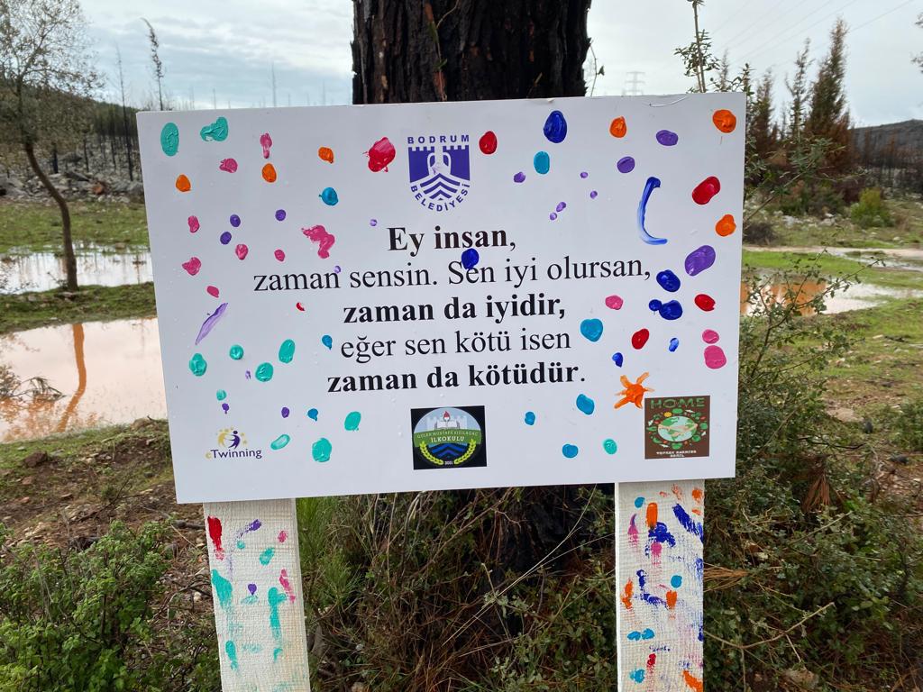 ÖĞRENCİLERLE GERİ DÖNÜŞÜMDE FARKINDALIK ÇALIŞMALARI