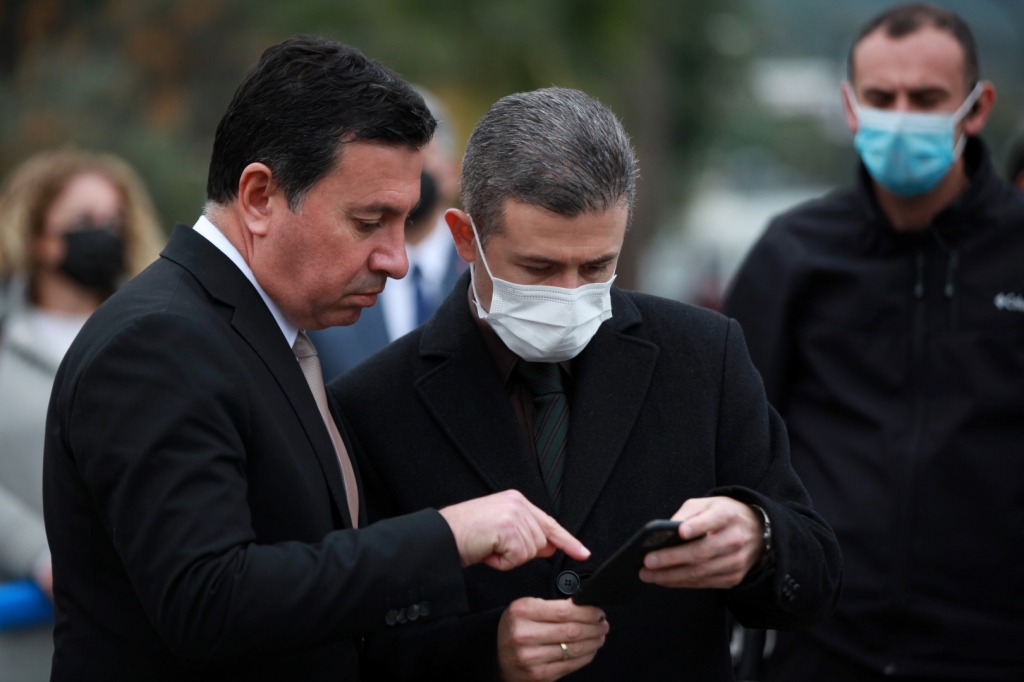 KAYMAKAM BAYAR VE BAŞKAN ARAS GÜVERCİNLİK’TE