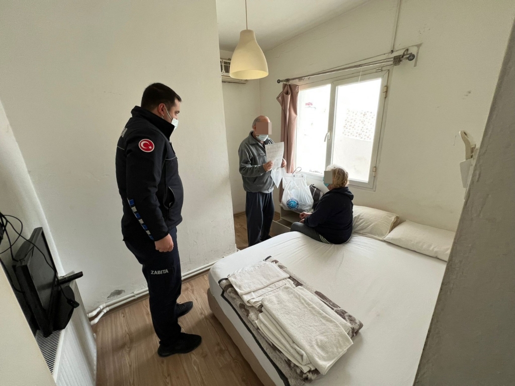 YAŞLI ÇİFTE BODRUM BELEDİYESİ SAHİP ÇIKTI