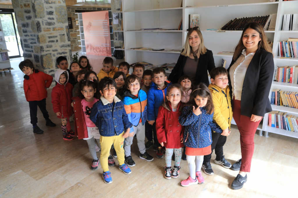 OKUL ÖNCESİ ETKİNLİK MERKEZİ’NDEN KÜTÜPHANE ZİYARETİ