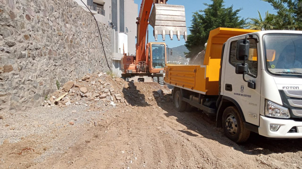 BODRUM GENELİNDE ÇALIŞMALAR SÜRÜYOR