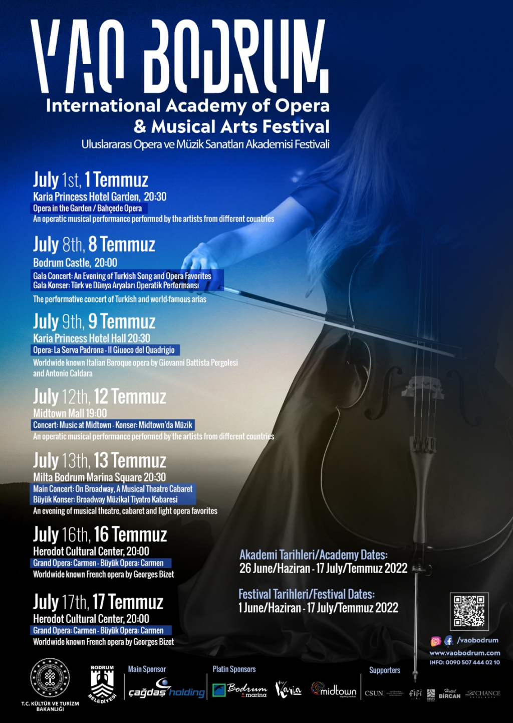 BODRUM'DA OPERA GÜNLERİ BAŞLIYOR