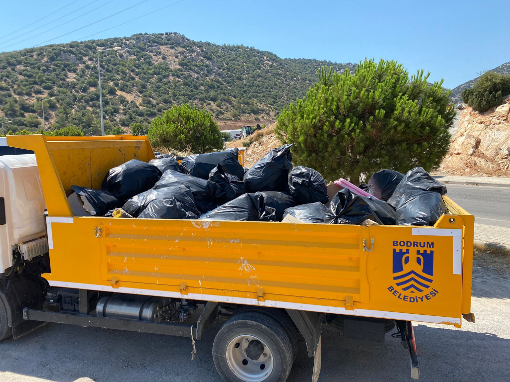 14 BİN 962 TON EVSEL ATIK TOPLANDI