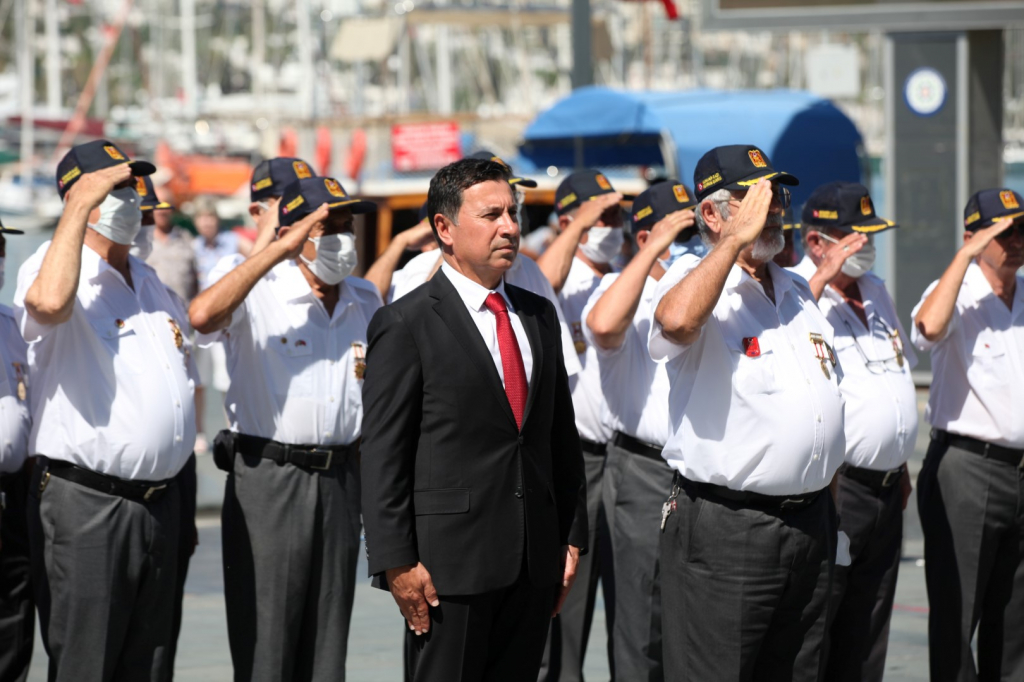 KIBRIS BARIŞ HAREKATI, BODRUM’DA TÖRENLE KUTLANDI