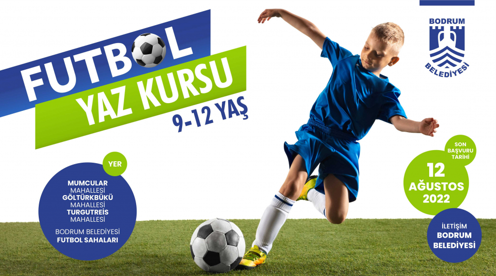 BODRUM BELEDİYESİ’NDEN ÜCRETSİZ FUTBOL KURSU