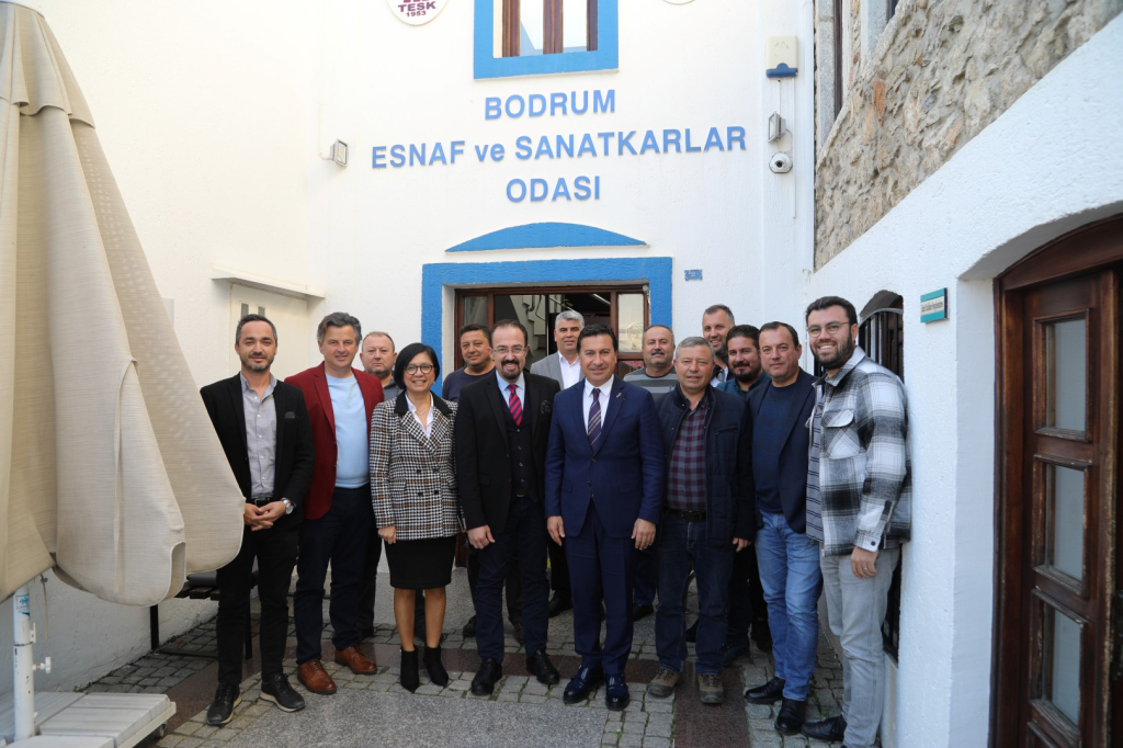 BAŞKAN ARAS'TAN ODA VE STK'LARA ZİYARET