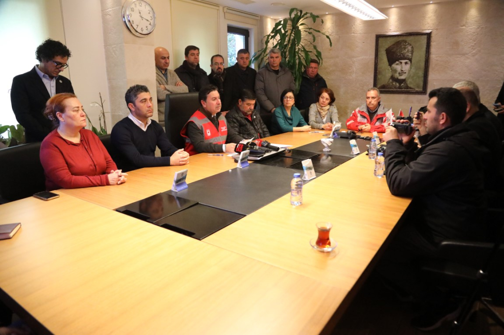 BAŞKAN ARAS’TAN AFET BASIN AÇIKLAMASI