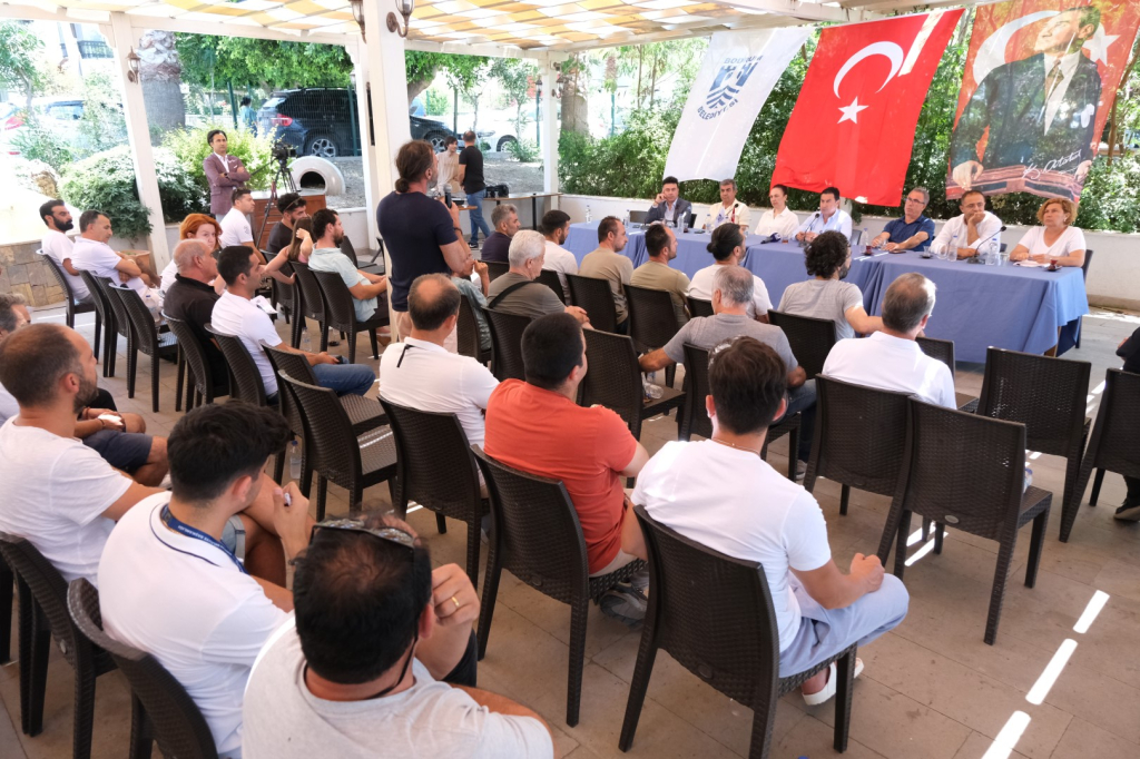 BAŞKAN ARAS, BİTEZ ESNAFIYLA BİR ARAYA GELDİ