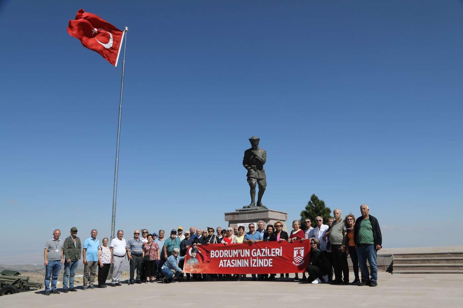 BODRUM'S VETERANS ARE FOLLOWING IN THE FOOTSTEPS OF THE FOUNDING LEADER OF OUR COUNTRY