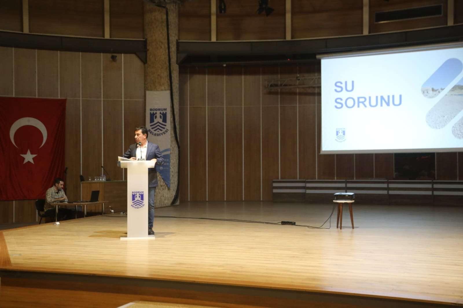 BAŞKAN ARAS, SU SORUNU İLE İLGİLİ ÇALIŞMALARI VE ÇÖZÜM YOLLARINI ANLATTI