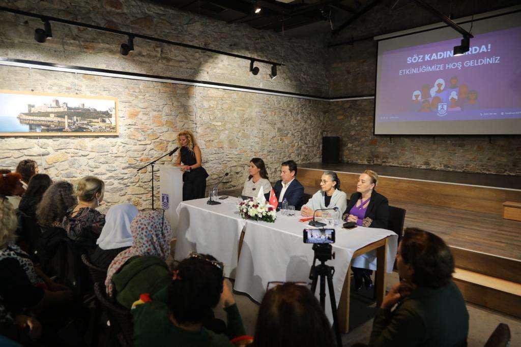 BODRUM MUNICIPALITY HOSTS PRESS CONFERENCE: WOMEN'S VOICES