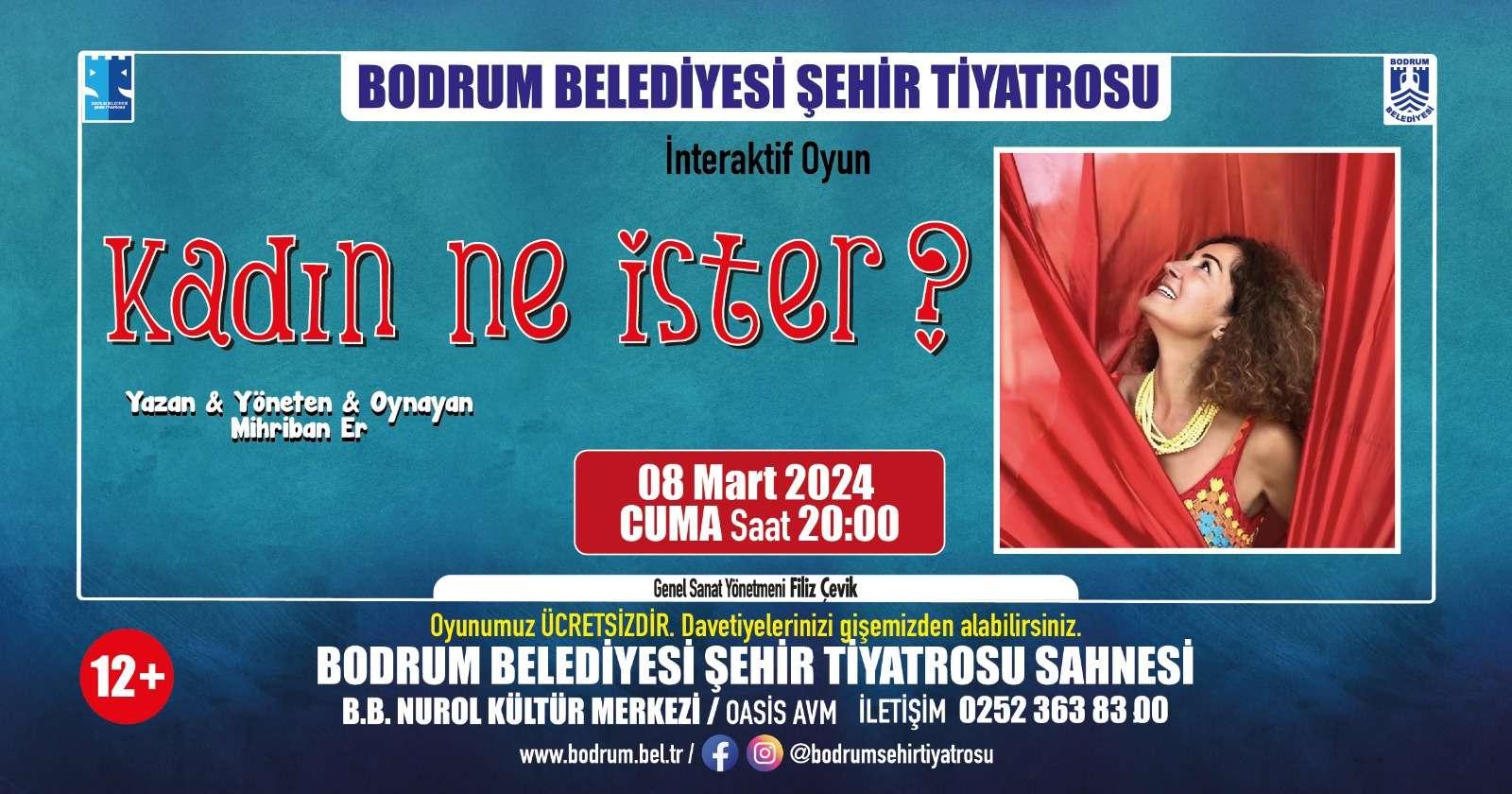 “Kadın ne ister?” Oyunu Sahneleniyor
