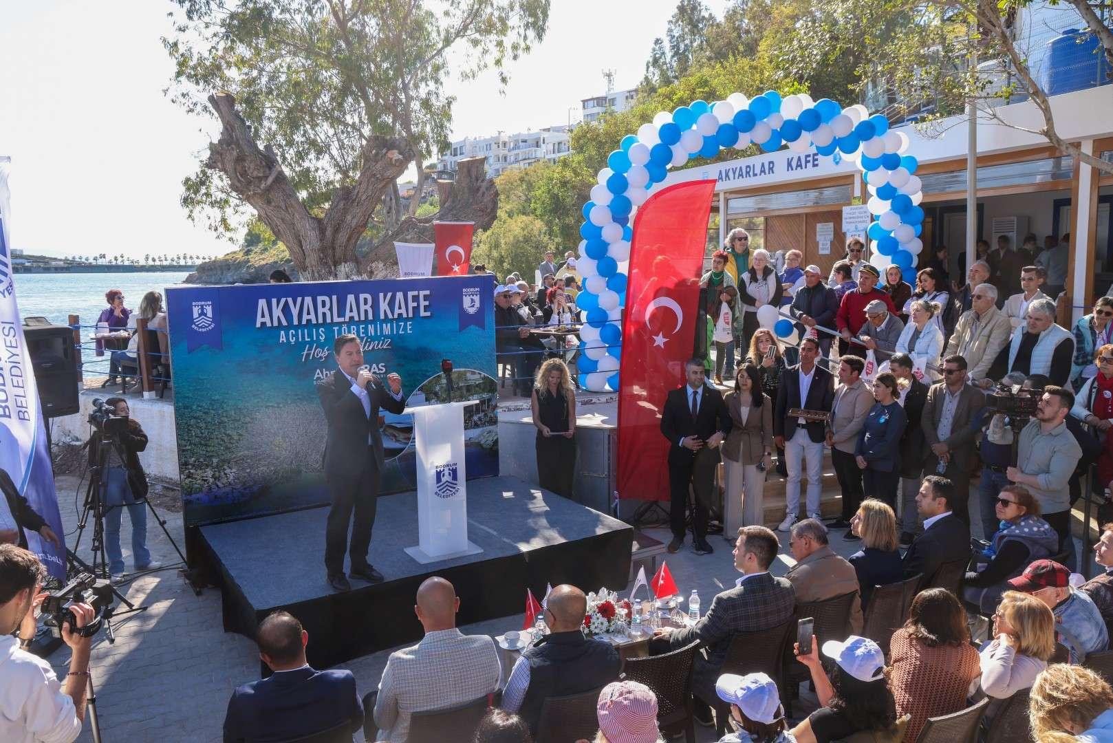 AKYARLAR KAFENİN AÇILIŞ TÖRENİ YAPILDI