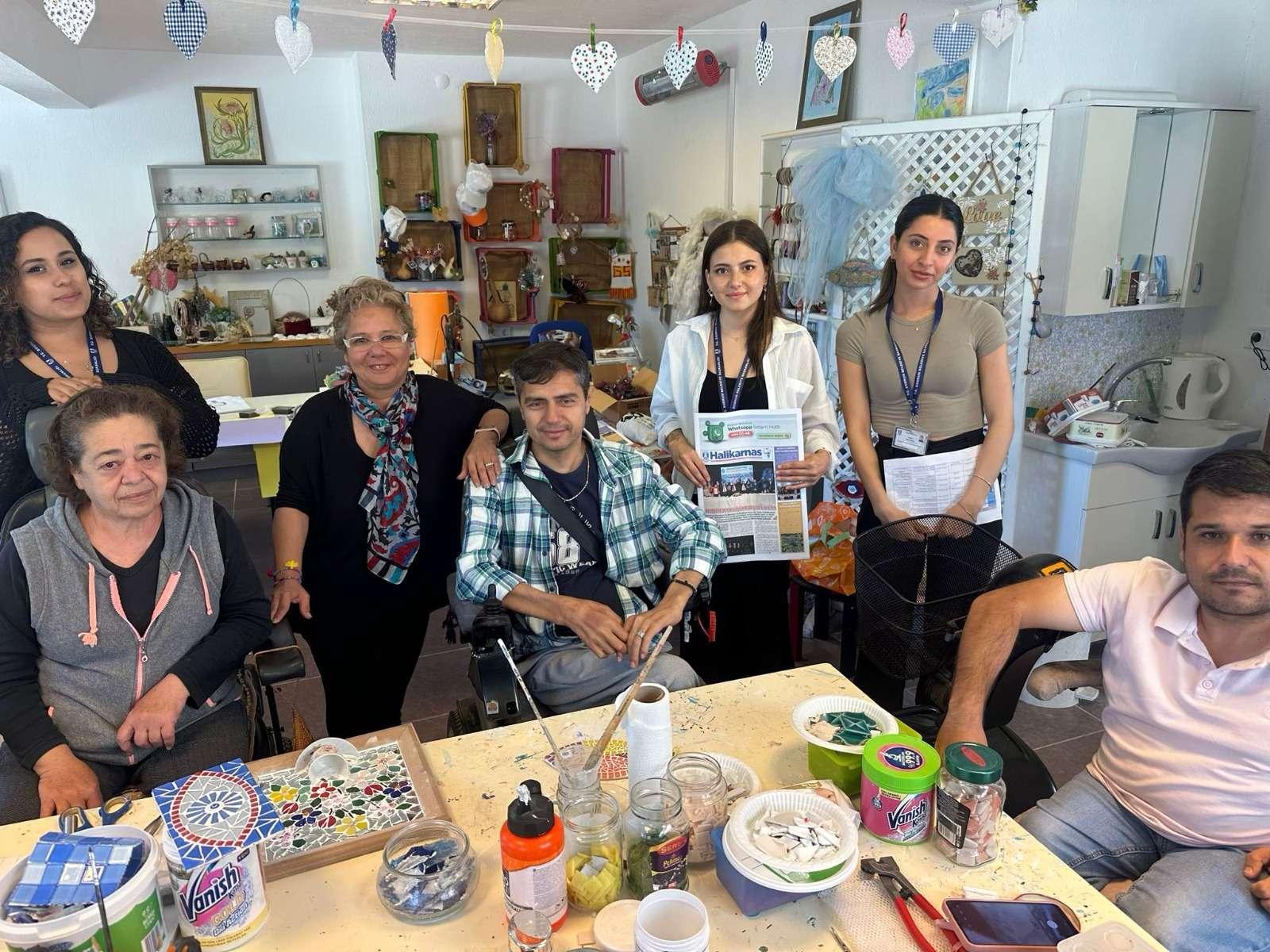 BODRUM BELEDİYESİNDEN ANLAMLI ZİYARET