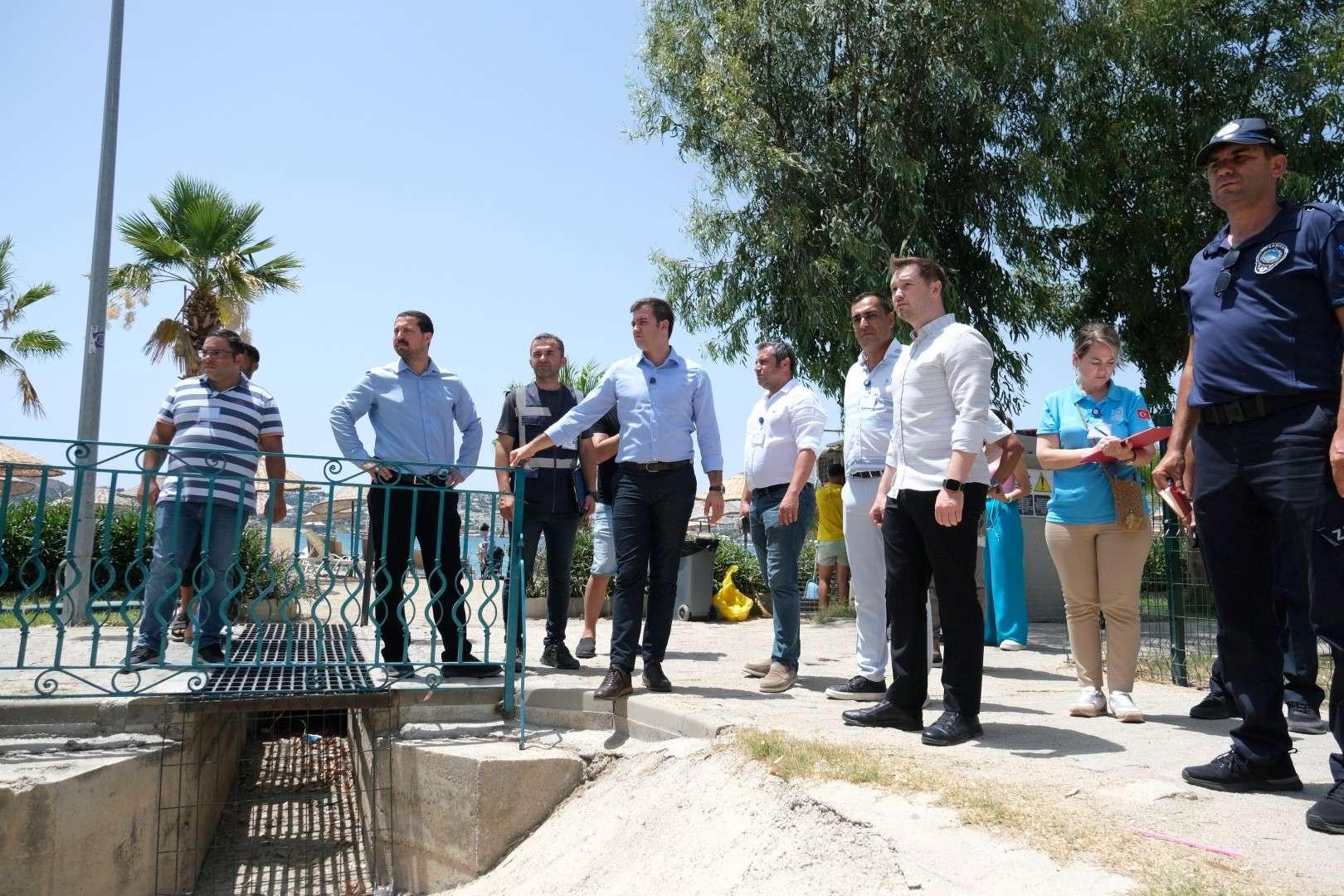 BAŞKAN MANDALİNCİ, SAHA ÇALIŞMALARINI SÜRDÜRÜYOR