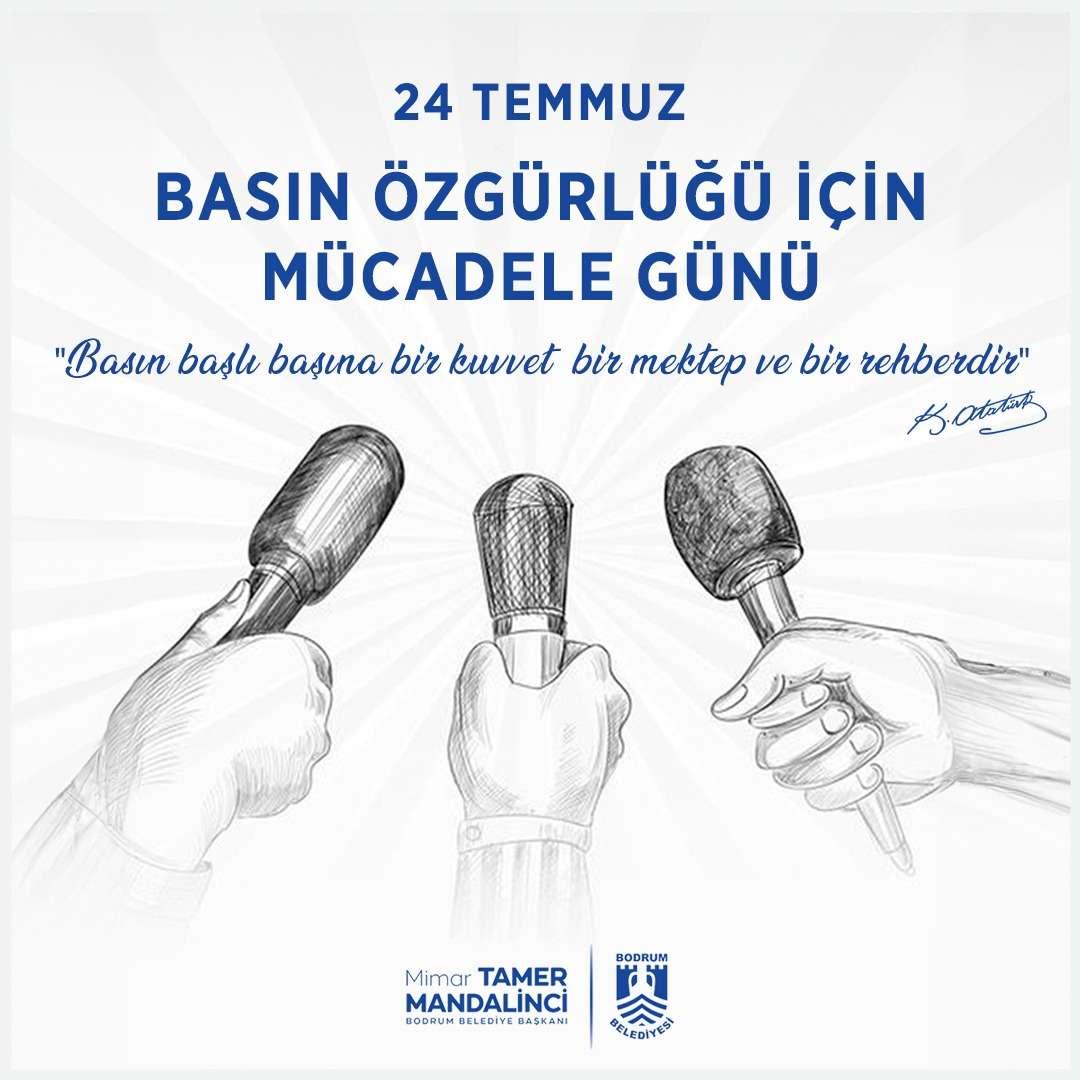 24 TEMMUZ BASIN ÖZGÜRLÜĞÜ İÇİN MÜCADELE GÜNÜ
