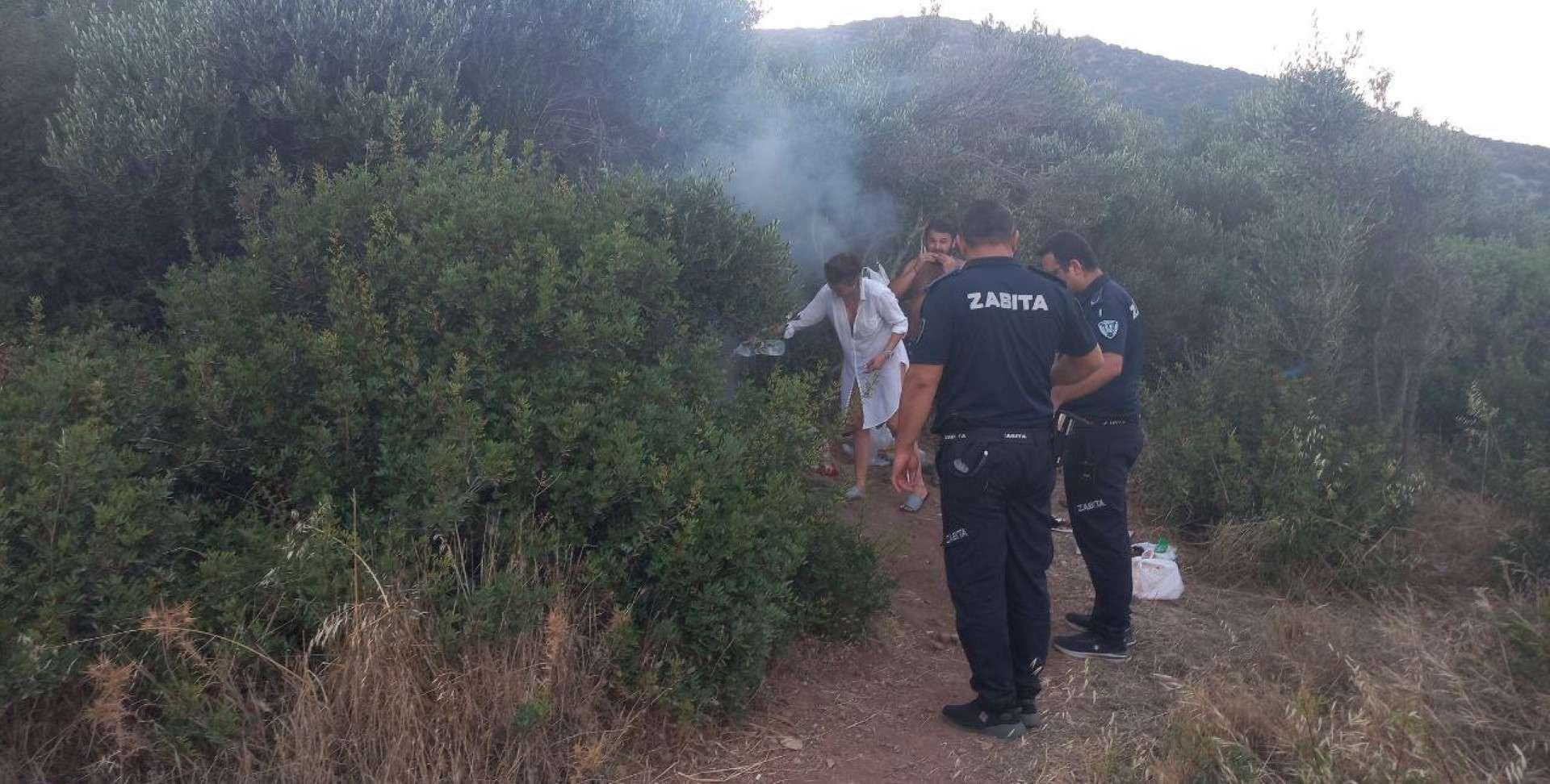 ZABITA EKİPLERİNDEN YANGINA YÖNELİK ÖNLEM