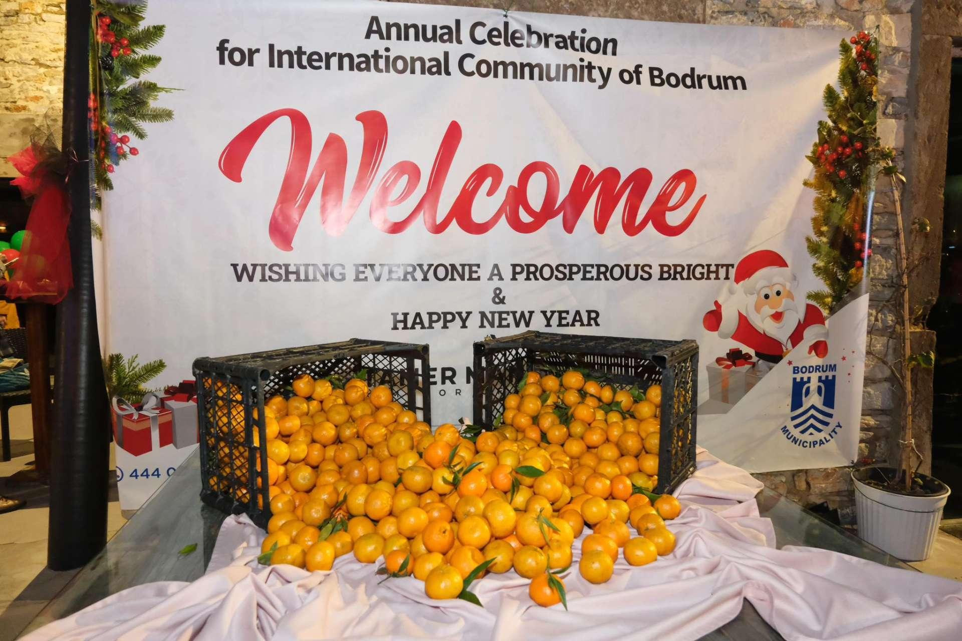 BELEDİYEDEN ULUSLARARASI TOPLULUĞA YENİ YIL KOKTEYLİ