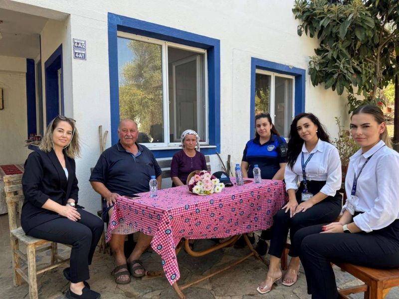 BELEDİYE EKİPLERİNDEN ZABITA HAFTASINA ÖZEL ZİYARETLER