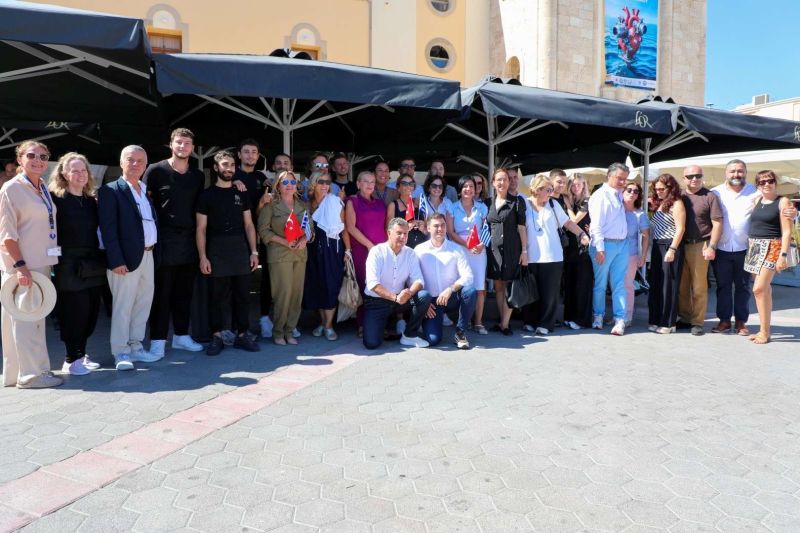 KOS’TA DOSTLUK RÜZGÂRI ESTİ