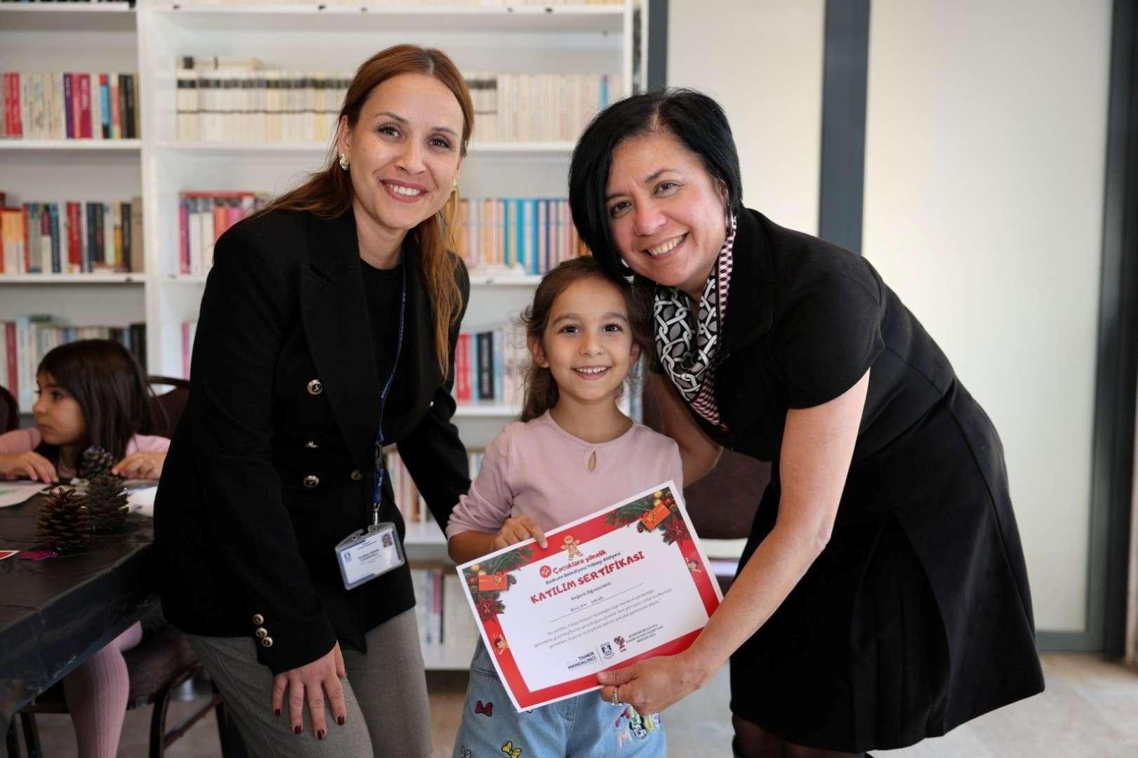 Çocuklara yönelik 'Yılbaşı Atölyesi' düzenlendi