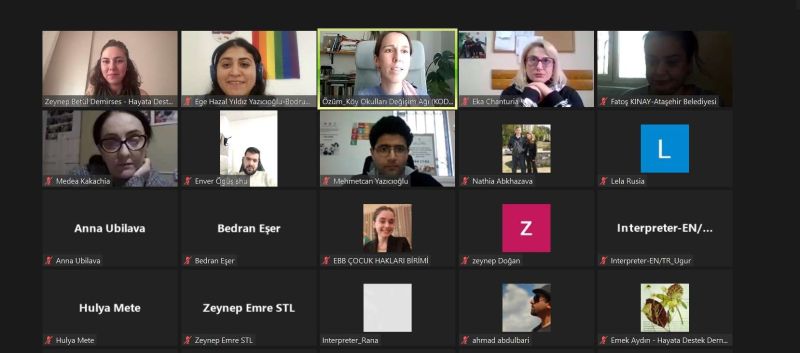 Hayata Destek Derneğinin Düzenlediği ''Çocuk Güvenliğinde İyi Örnekler'' Seminerine Katılım Sağlandı