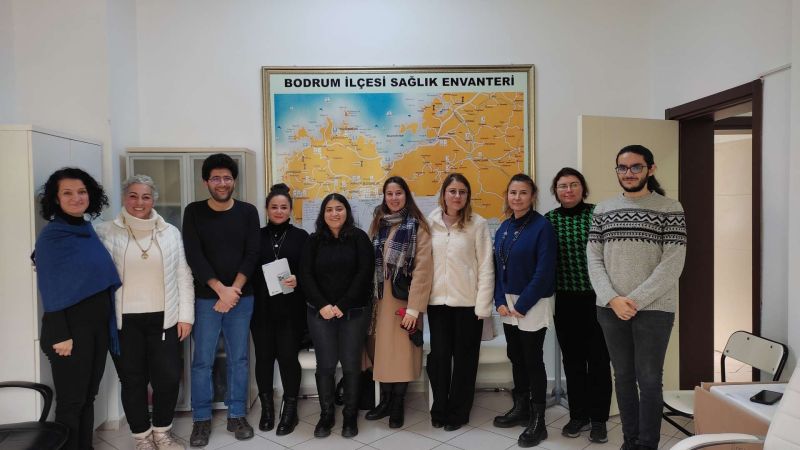 Bodrum İlçe Sağlık Müdürlüğü Sağlıklı Hayat Merkezi İle Toplantı Yapıldı