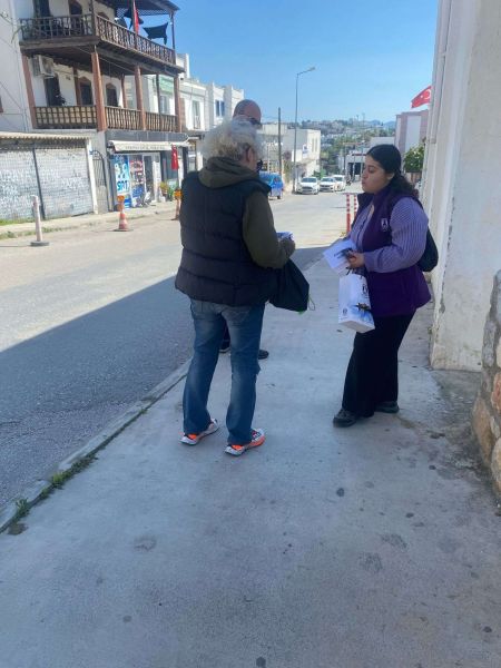 8 Mart Dünya Kadınlar Gününe Yönelik Saha Çalışmaları Gerçekleştirildi