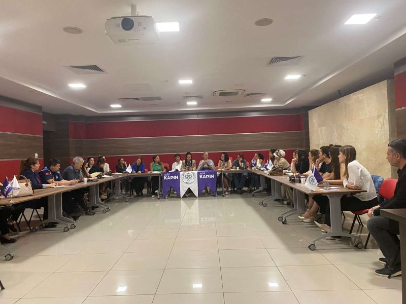 25 Kasım Kadına Yönelik Şiddete Karşı Uluslararası Mücadele Günü kapsamında düzenlenen planlama toplantısına katılım sağlandı
