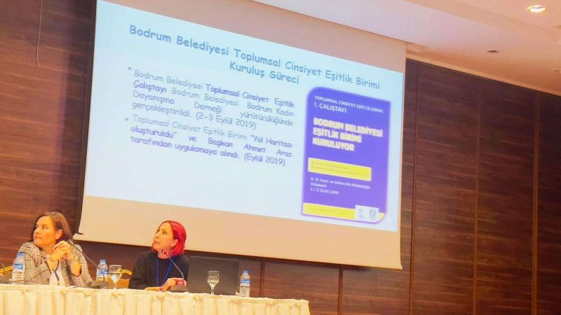 Bodrum Belediyesi, 27. Kadın Sığınakları ve Da(ya)nışma Merkezleri Kurultayına katıldı