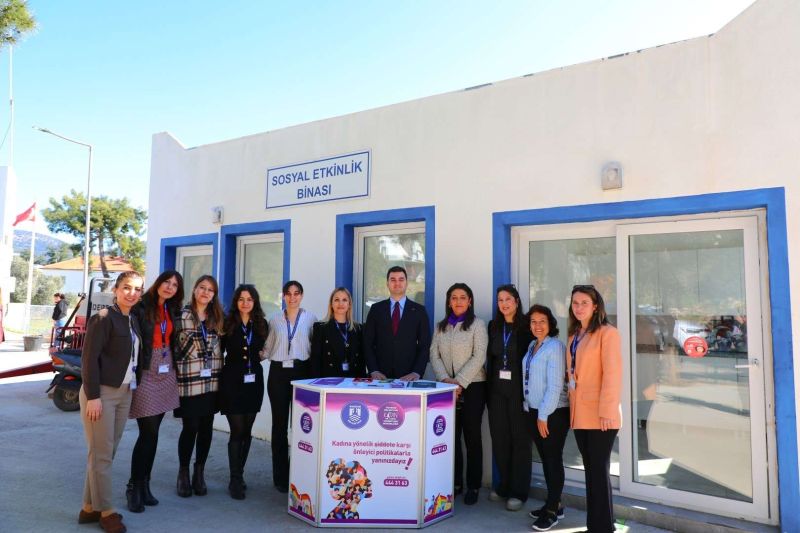 Çiftlik Mahallesi'nde Bodrum'un İlk Kadın Yaşam Merkezi Açıldı