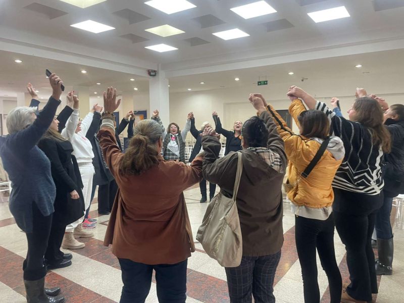 Dirmil Mahalle Meclisine Yönelik 'Dayanışma, Güçlenme' Konulu Atölye Çalışması Yapıldı