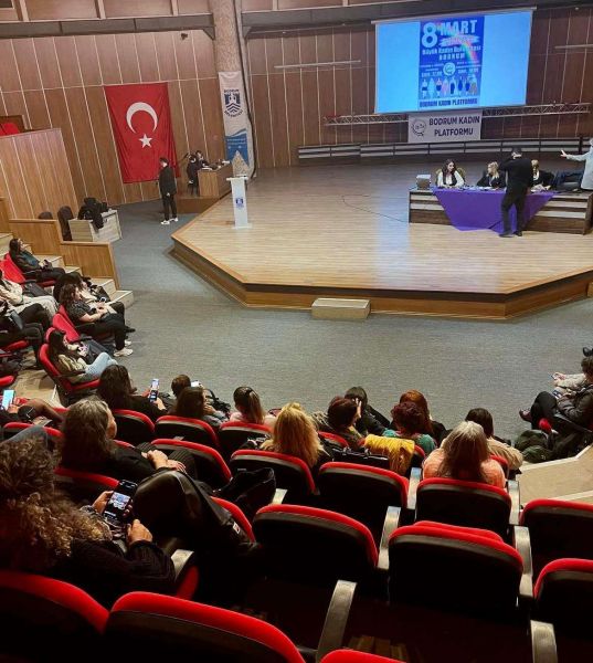 8 Mart Etkinlikleri Kapsamında Düzenlenen Panele Katılım Sağlandı
