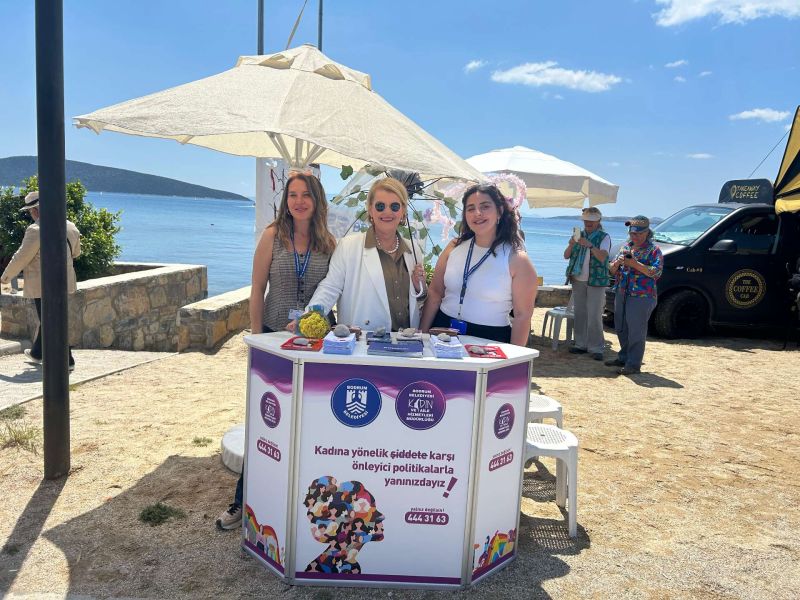 Bodrum Uluslararası Hıdırellez Şenliğinde stant açarak farkındalık çalışmaları yapıldı