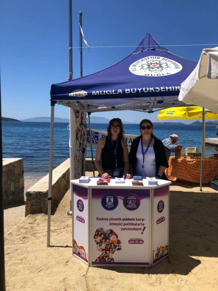 Bodrum Uluslararası Hıdırellez Şenliğinde stant açarak farkındalık çalışmaları yapıldı